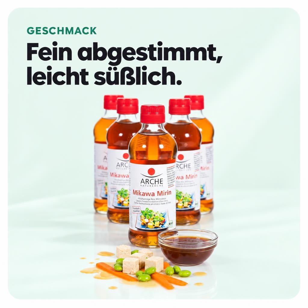 Arche Naturküche Bio Mikawa Mirin - 250ml Flasche – Bild 4