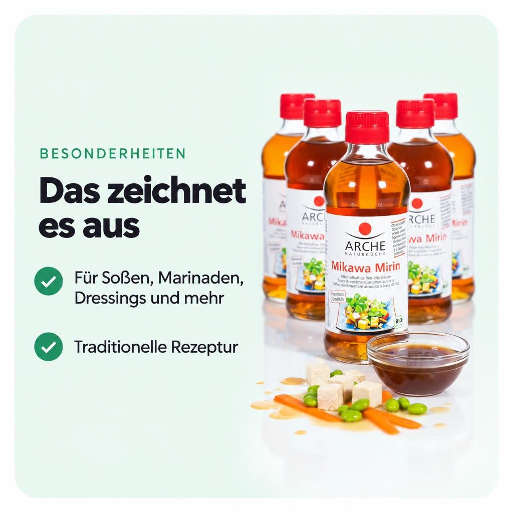 Fein abgestimmt, leicht süßlich