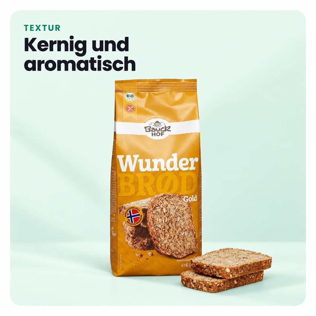 Bauckhof Bio Wunderbrød gold - 600g – Bild 4