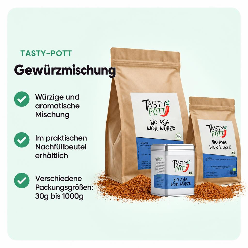 Für asiatisch inspirierte Gerichte und kreative Wok-Rezepte.