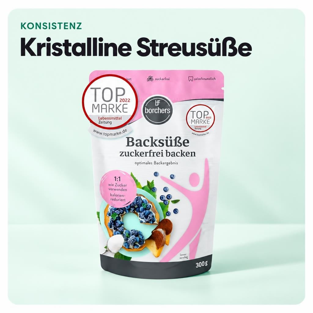 Kristalline Streusüße