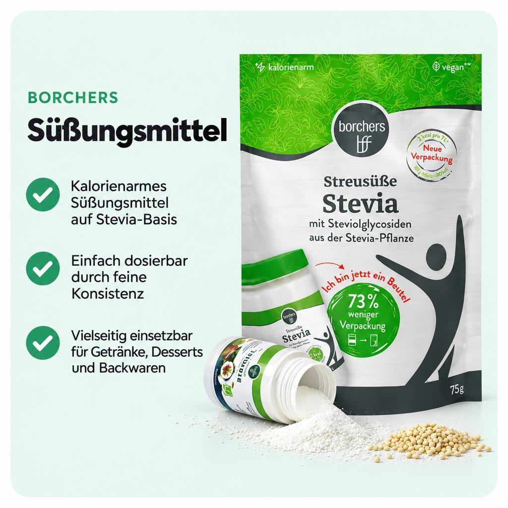 Kalorienarme Alternative zu Zucker für vielseitige Anwendungen.