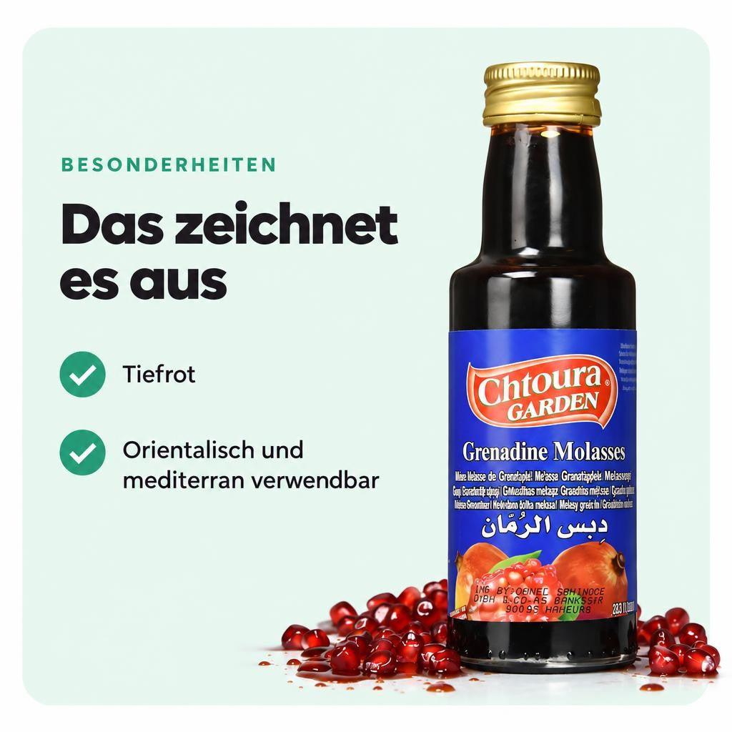 Chtoura Garden - Granatapfel Sirup 250ml – Bild 5