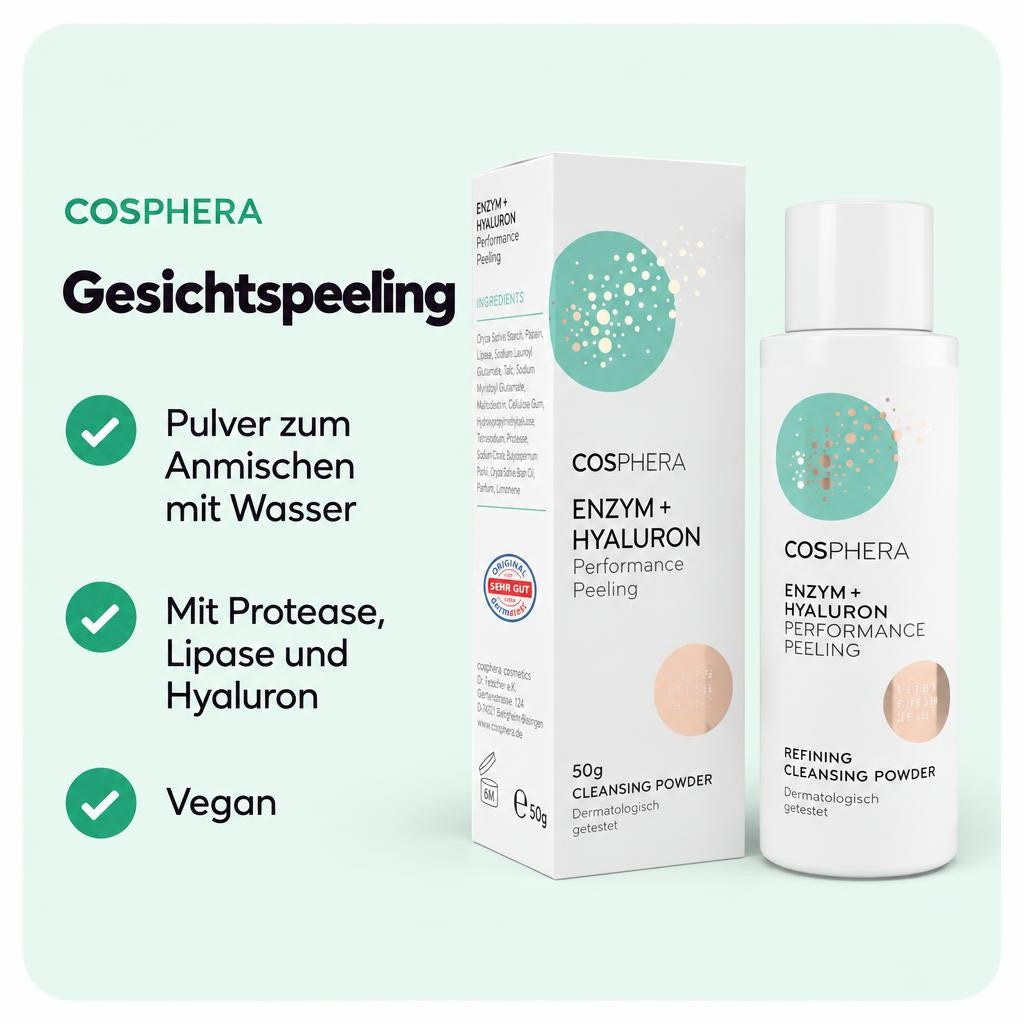 Cosphera Enzym + Hyaluron Performance Peeling, 50 g – Bild 2