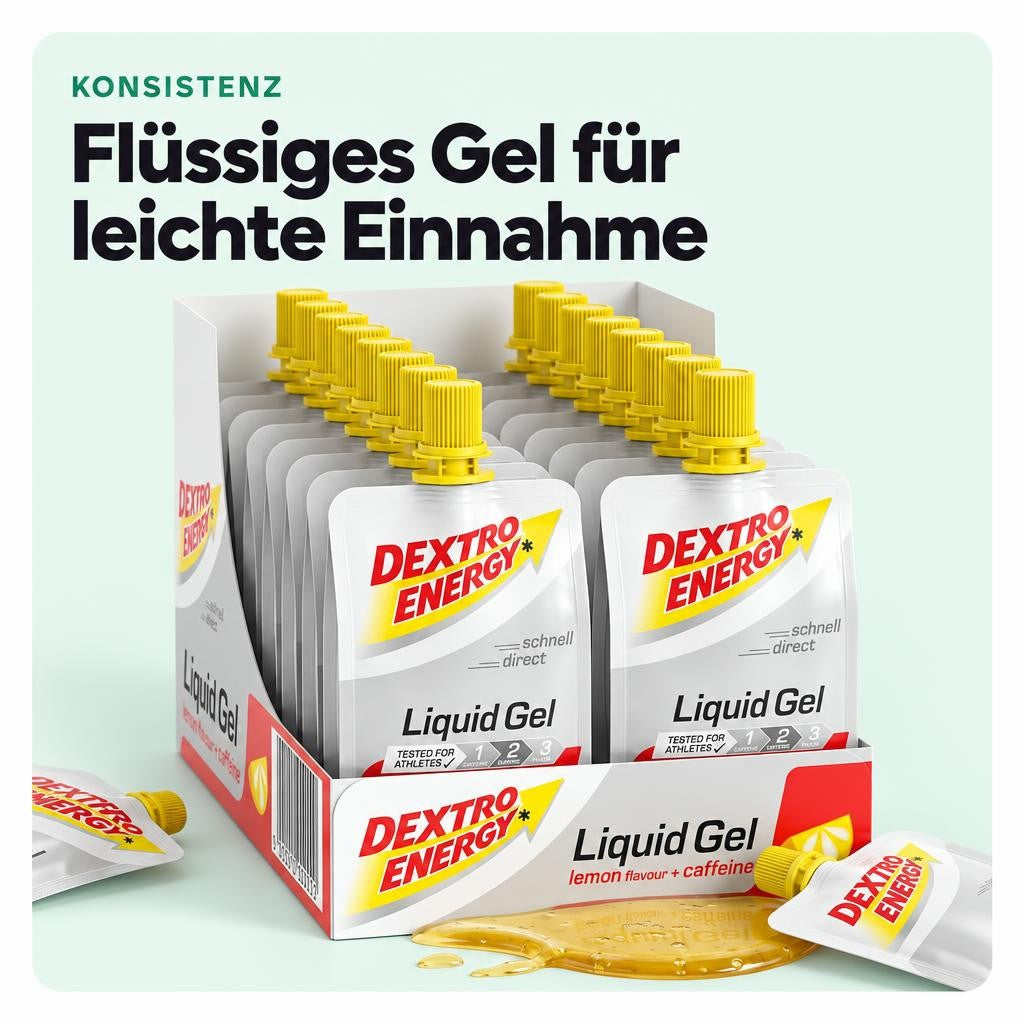 Dextro Energy Liquid Gel - verschiedene Sorten - 18er Packung – Bild 4