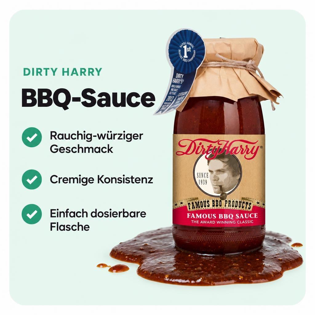Rauchig-würzige BBQ-Sauce für Grill und Küche.