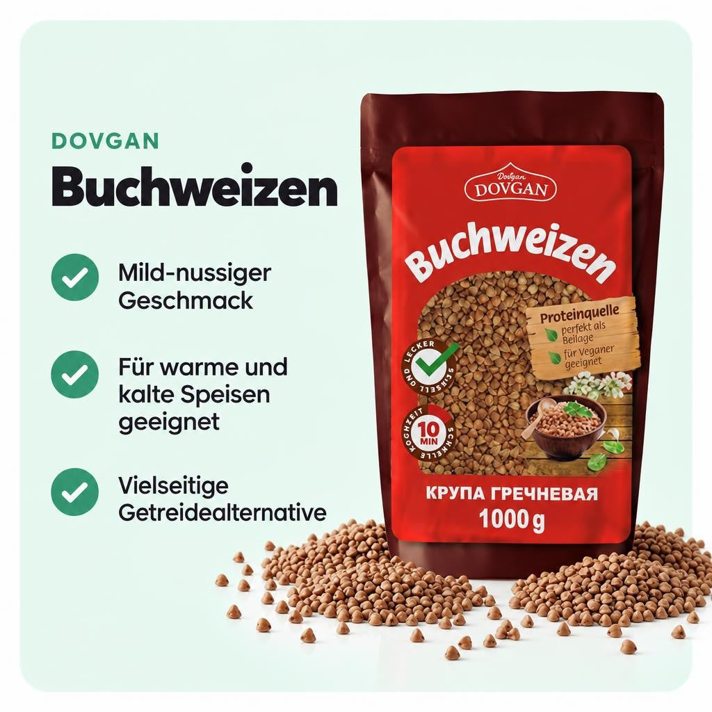 Dovgan Buchweizen, 1kg – Bild 2