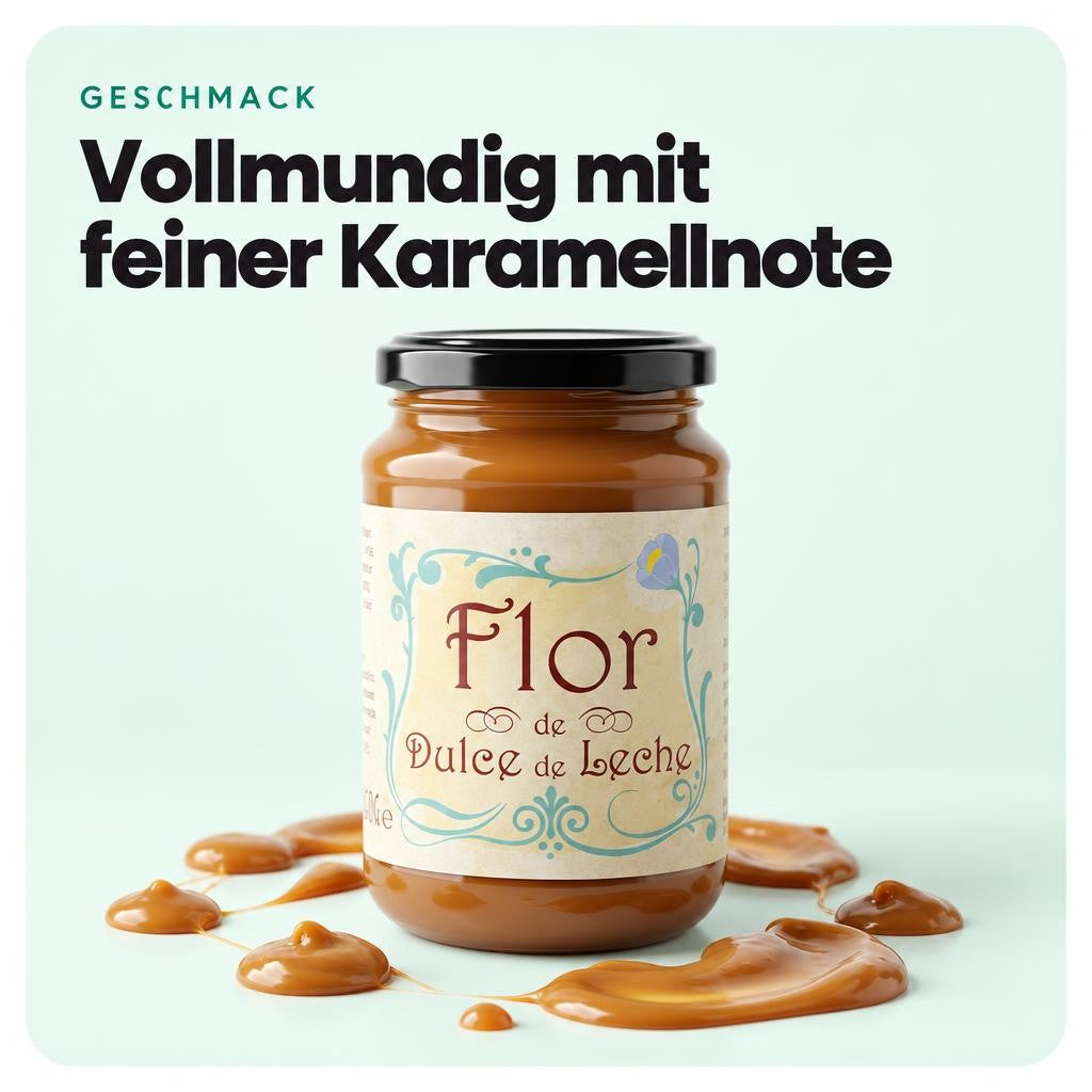 Flor de Dulce de Leche - Milchkaramellcreme 450g – Bild 4