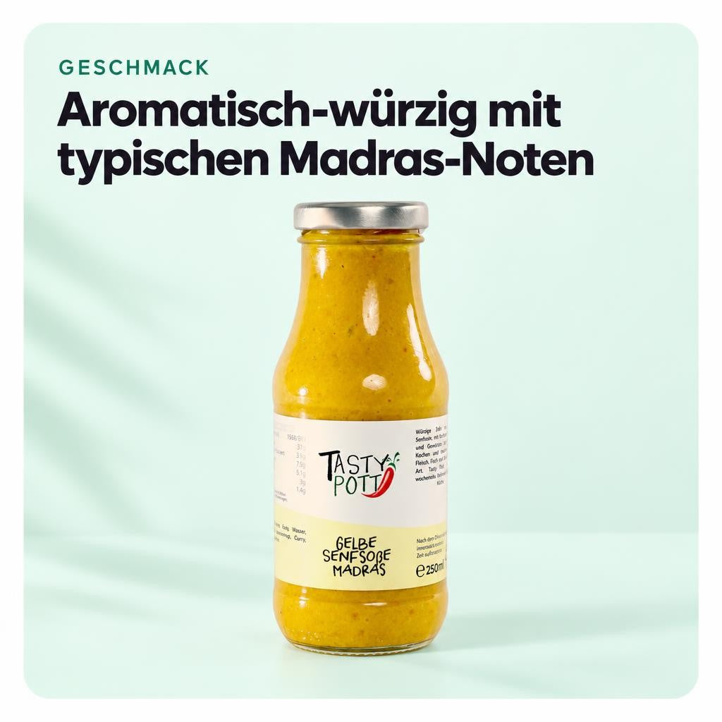 Aromatisch-würzig mit typischen Madras-Noten