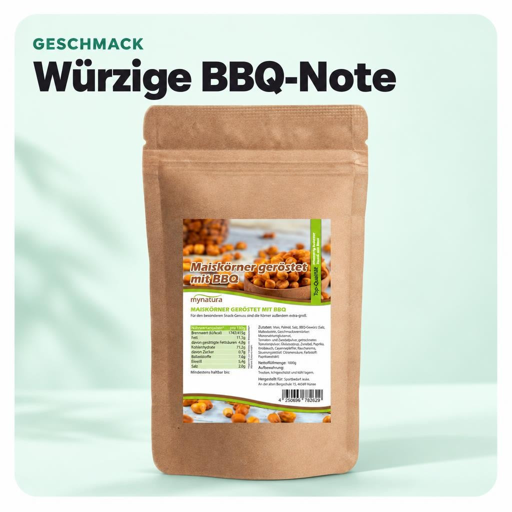 Mynatura BBQ Maiskörner geröstet – 1kg – Bild 4