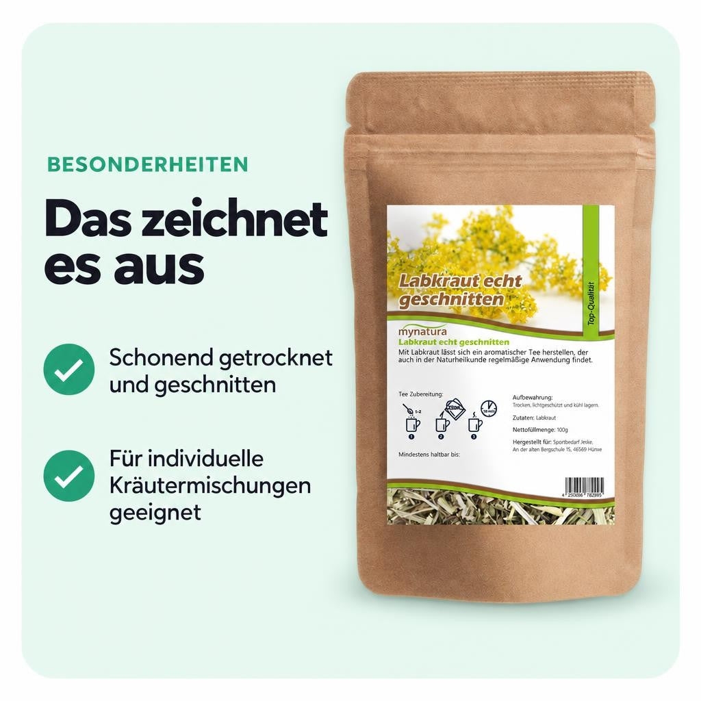 Mynatura Labkraut echt getrocknet und geschnitten – in verschiedenen Größen – Bild 5