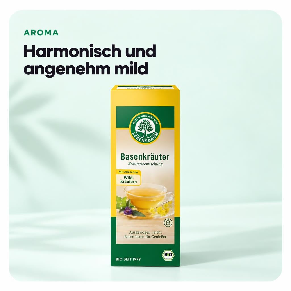 Lebensbaum Bio Basenkräuter Kräutertee Mischung - 60g – Bild 4