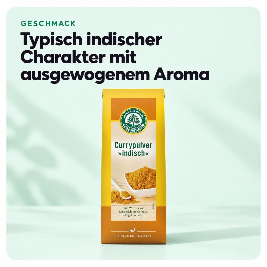 Typisch indischer Charakter mit ausgewogenem Aroma