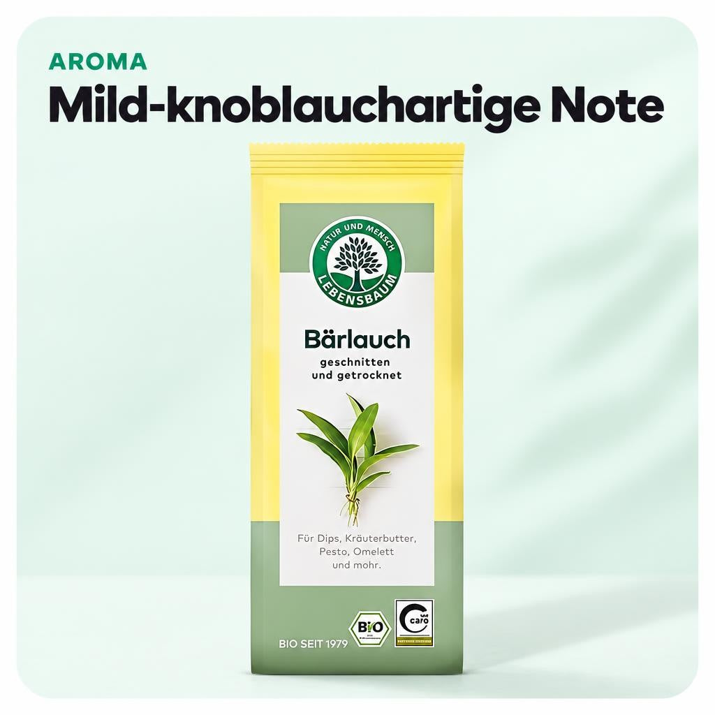 LEBENSBAUM Bio Bärlauch, geschnitten, 15 g – Bild 4