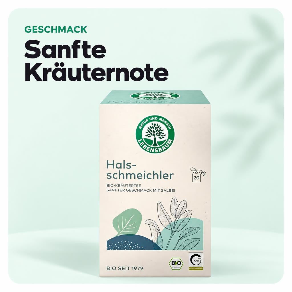 Lebensbaum Halsschmeichler Kräutertee 40 g – Bild 4