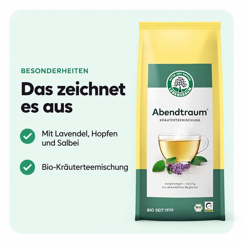 LEBENSBAUM BIO Abendtraum loser Tee 75g – Bild 5