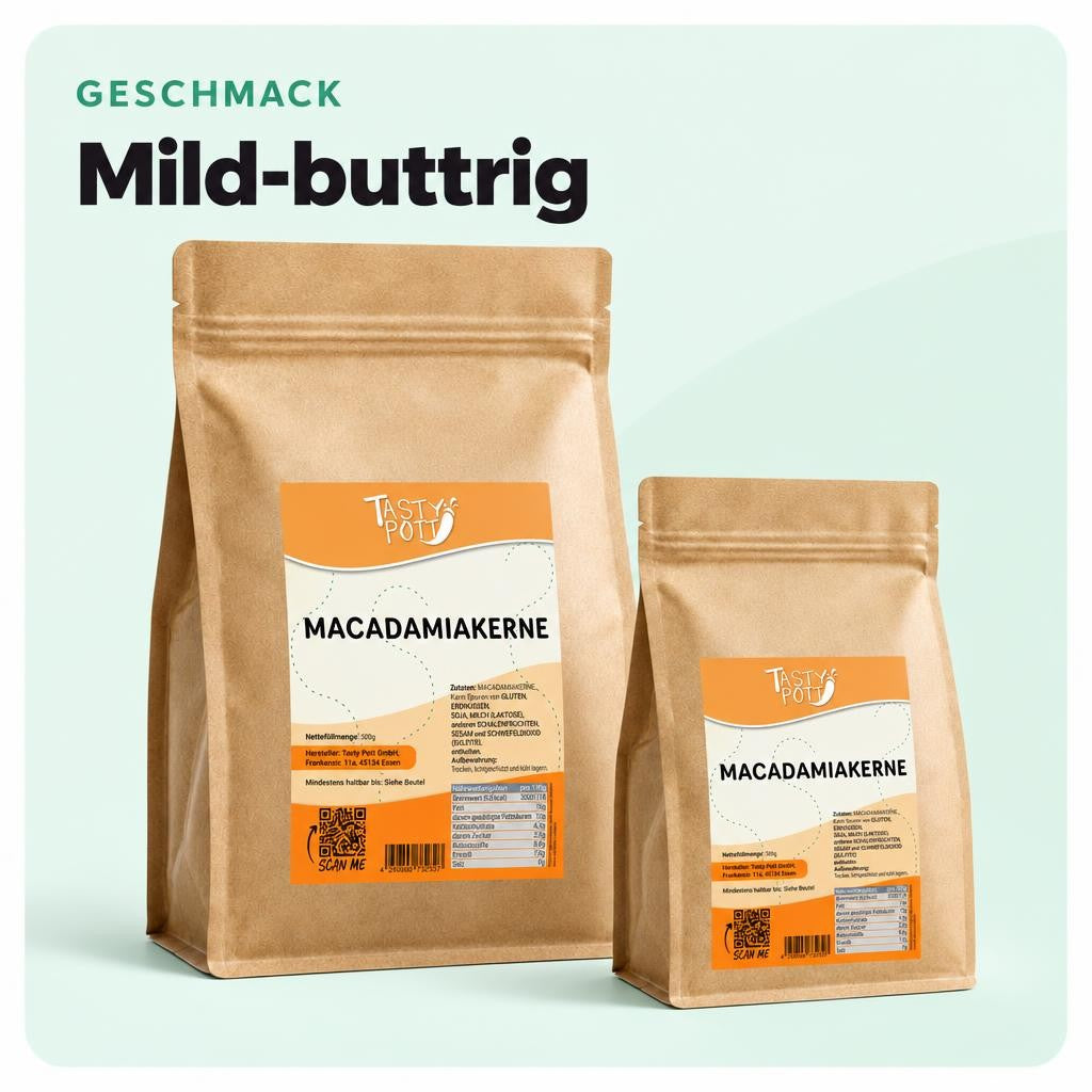 Tasty Pott Macadamianüsse - im Beutel – Bild 4