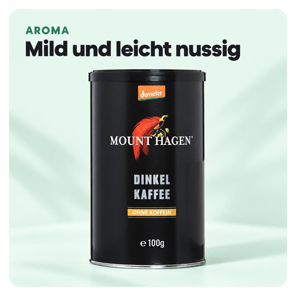 Mild und leicht nussig