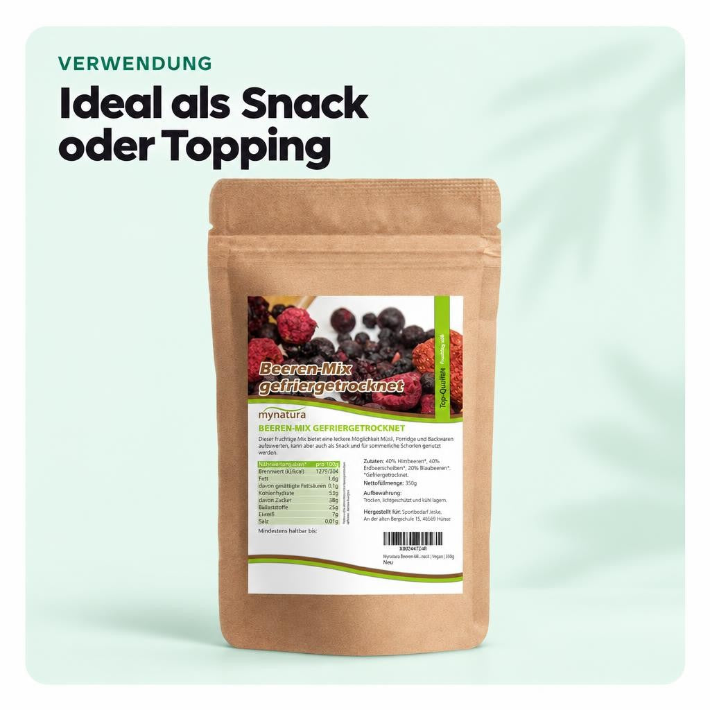 Ideal als Snack oder Topping