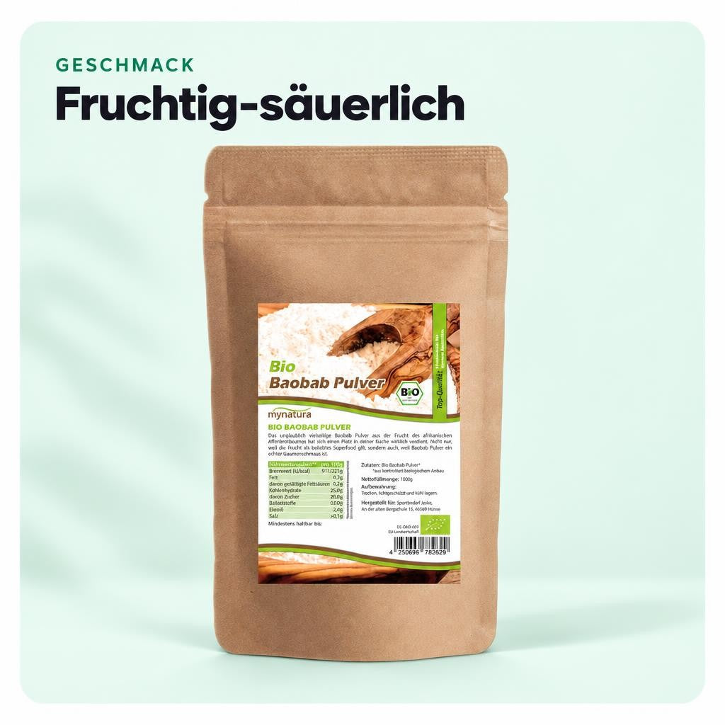 Mynatura Bio Baobab Pulver - (1000g) – Bild 4