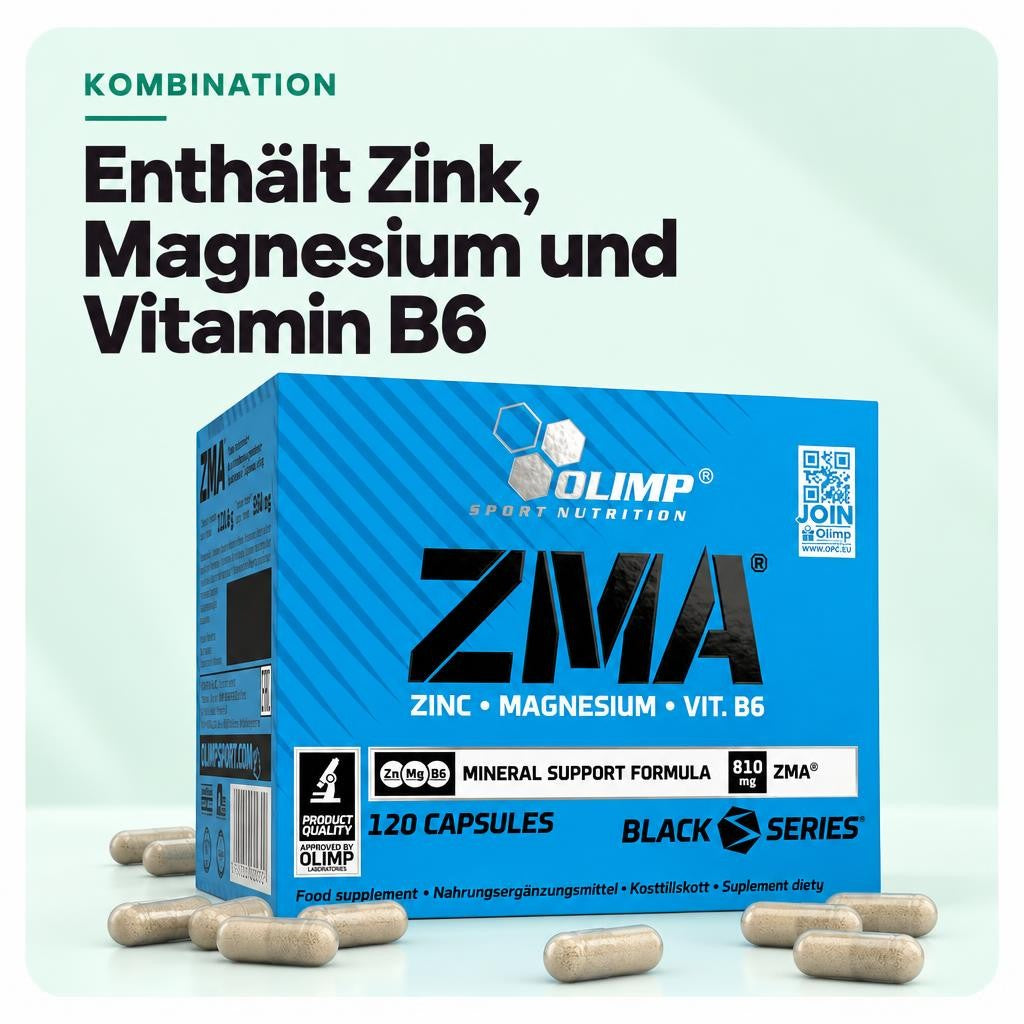 Enthält Zink, Magnesium und Vitamin B6