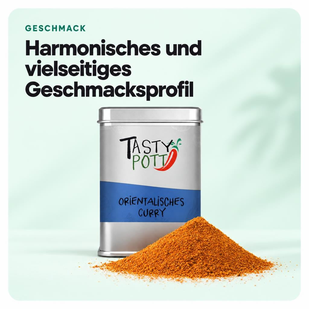 Tasty Pott Orientalisches Curry - Currymischung - 75g Dose – Bild 4