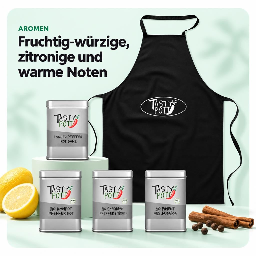 Tasty Pott Pfeffer Set | Gewürz Set Nr. 5 Pfeffer der Welt – Bild 4