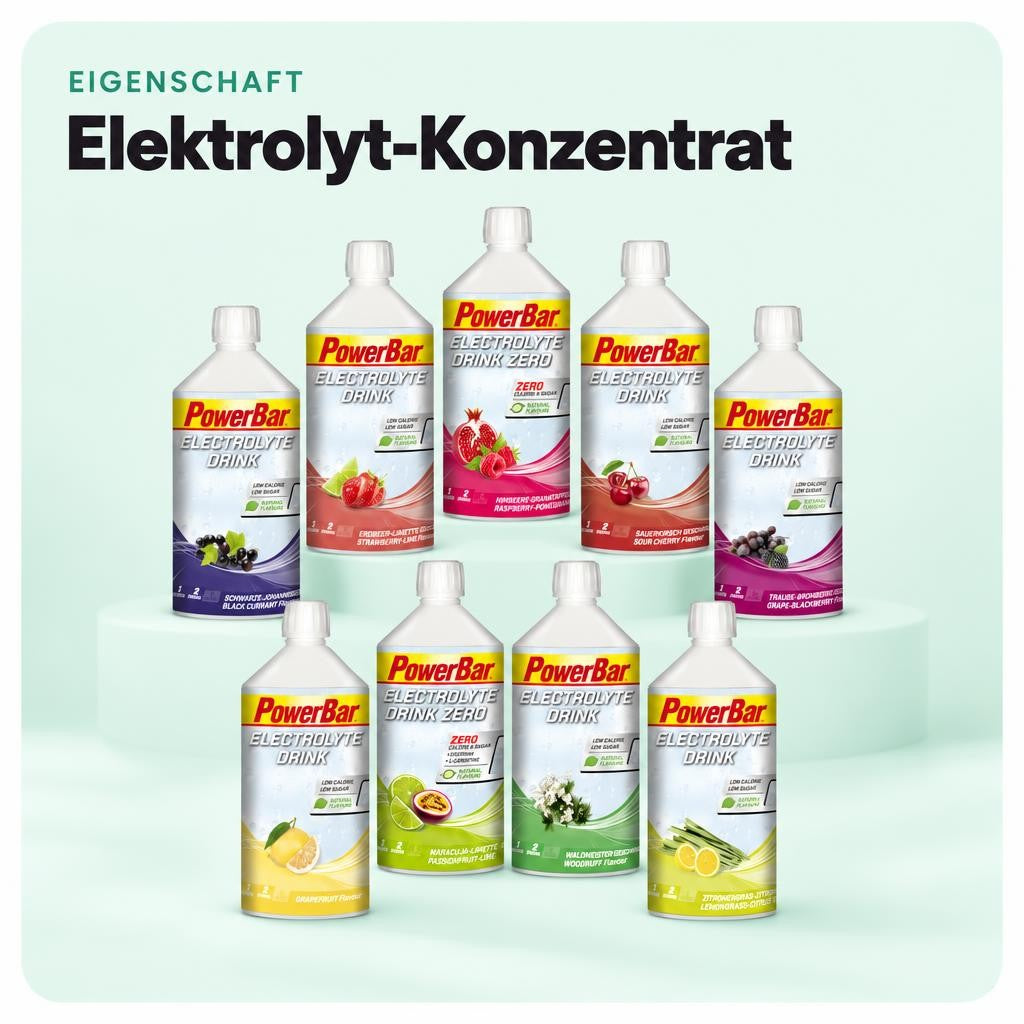 Powerbar Electrolyte Drink Mineralkonzentrat 1000ml Flasche – Bild 4