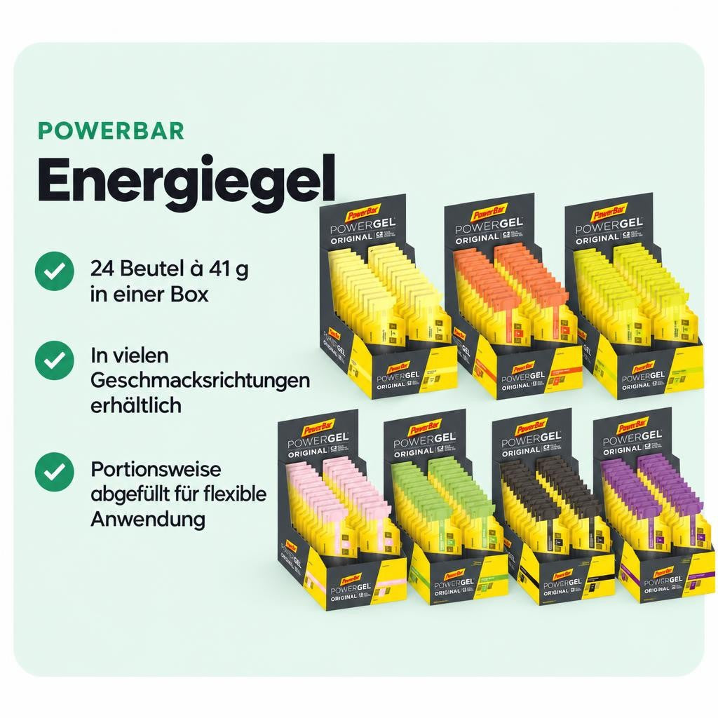 PowerBar Power Gel Beutel 24er Box, 24 Beutel a 41g – Bild 2