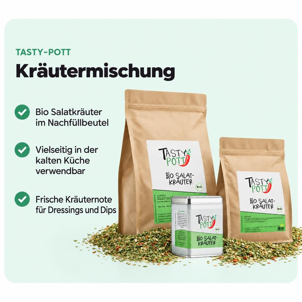 Tasty Pott Bio Salatkräuter - im Beutel – Bild 2