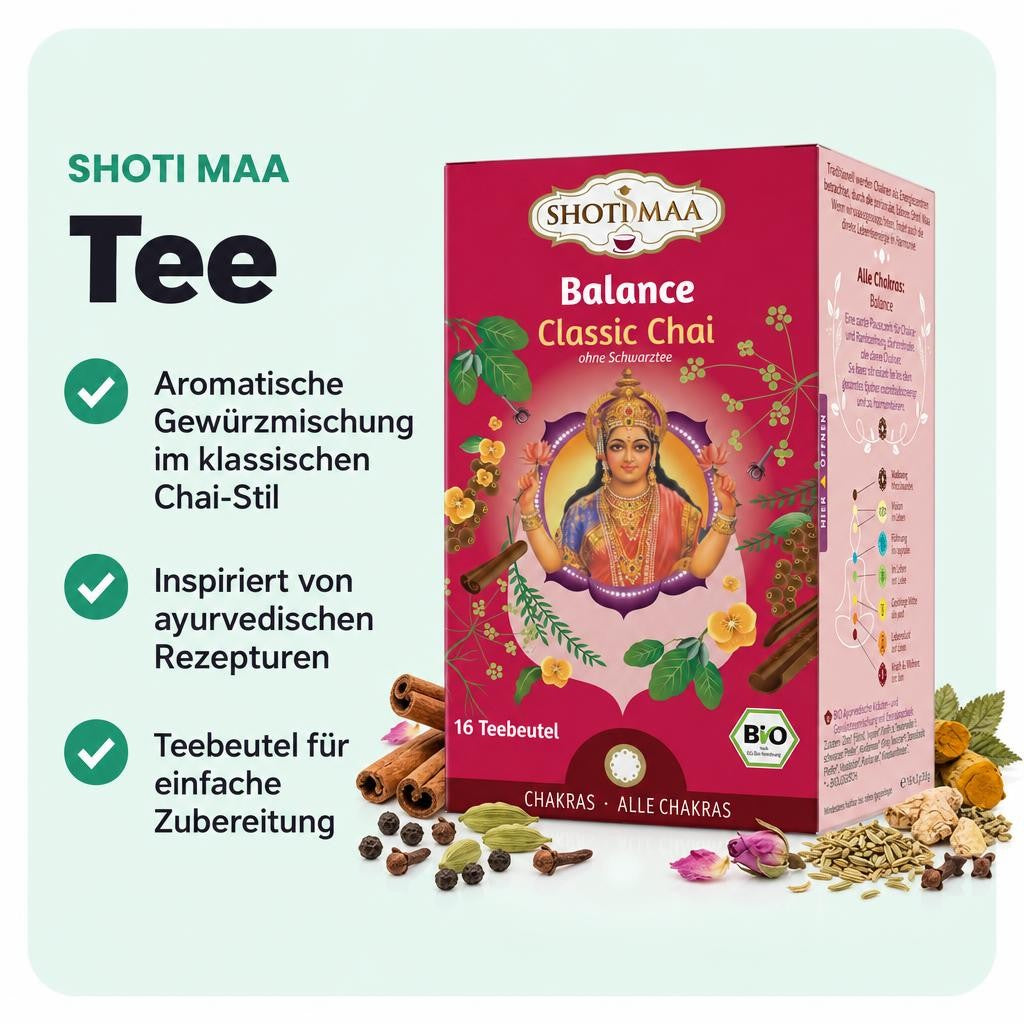 Shoti Maa Bio Ayurveda-Tee - Balance - Classic Chai 32g – Bild 2