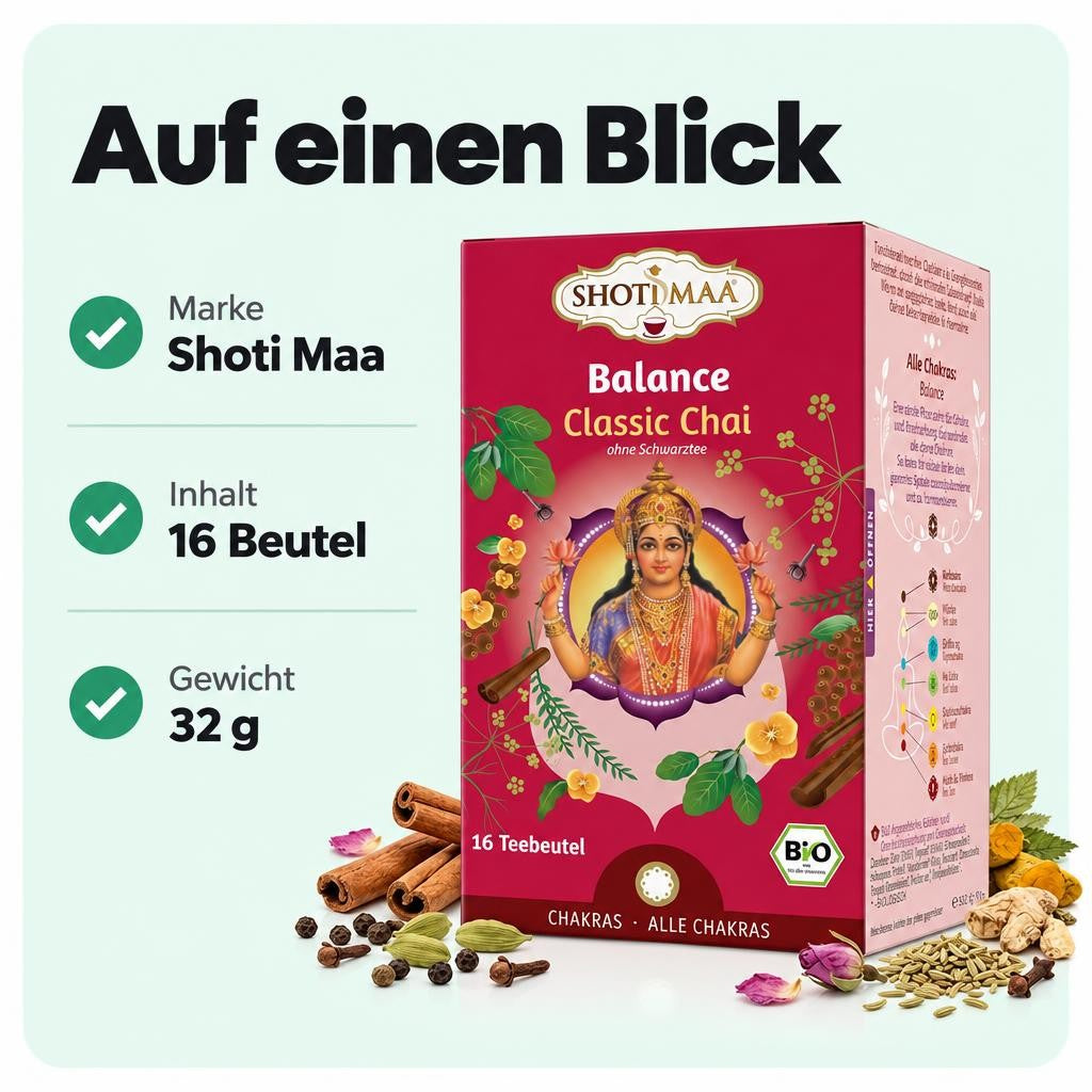 Shoti Maa Bio Ayurveda-Tee - Balance - Classic Chai 32g – Bild 3