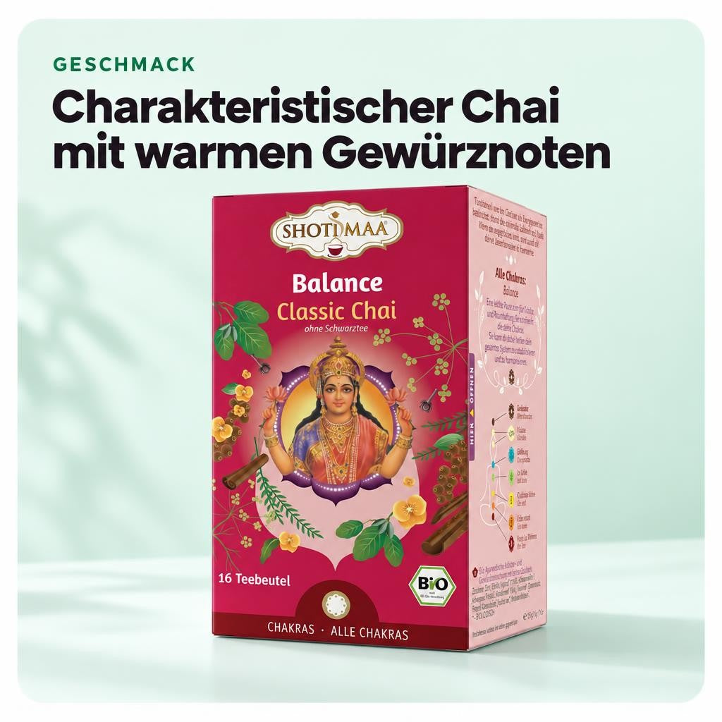 Shoti Maa Bio Ayurveda-Tee - Balance - Classic Chai 32g – Bild 4