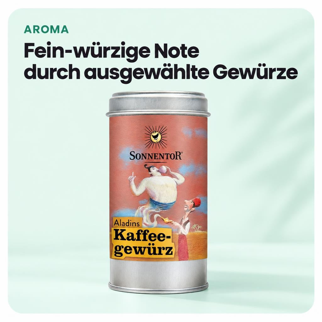 Sonnentor Bio Aladins Kaffeegewürz - 35g – Bild 4