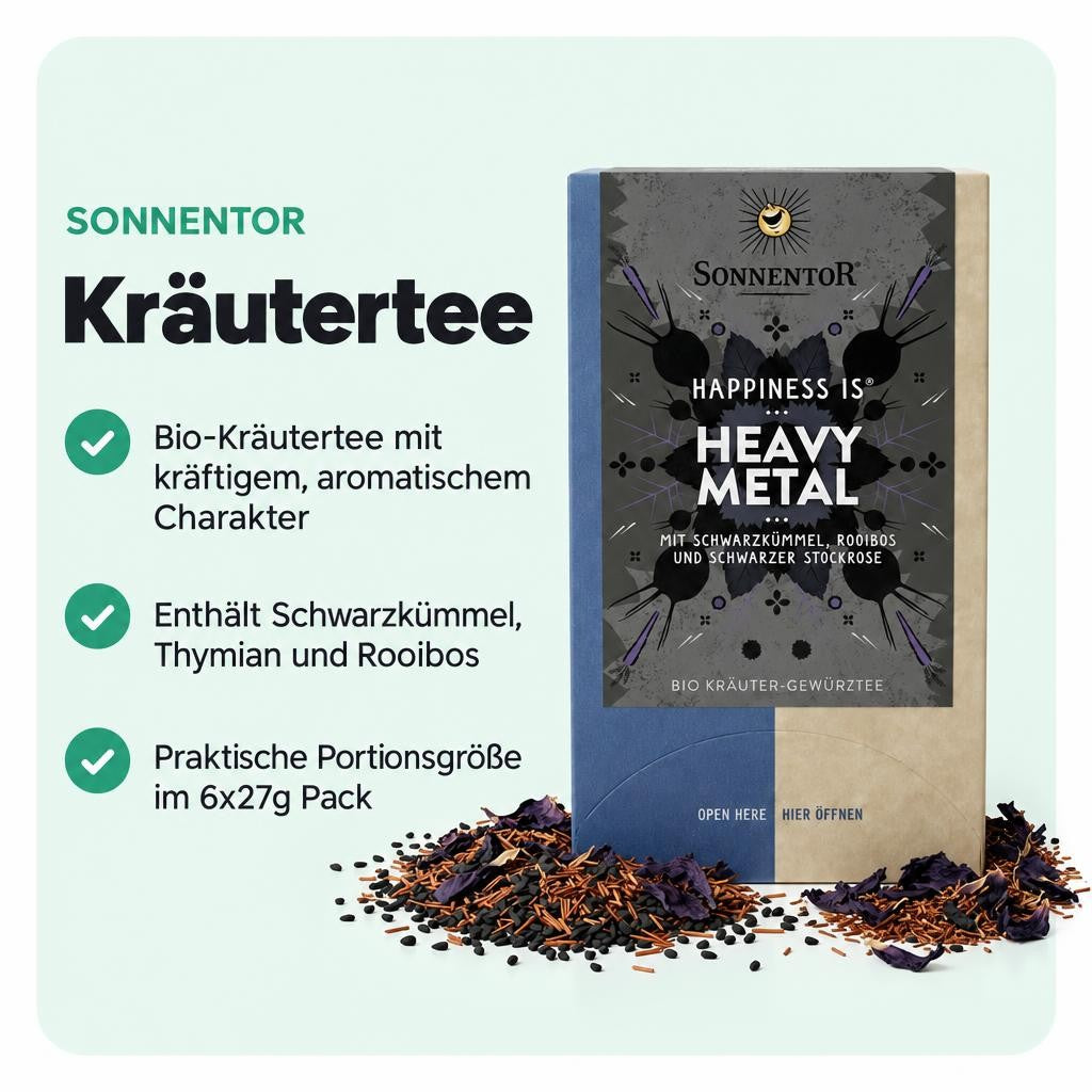 Sonnentor Bio Heavy Metal Tee - 6x27g – Bild 2