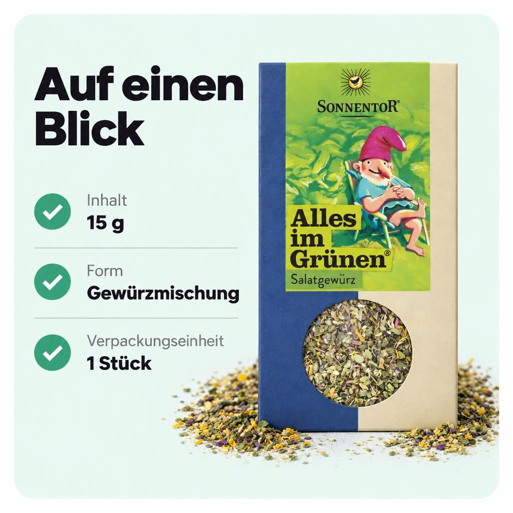 Sonnentor Bio Salatgewürz - Alles im Grünen ab 15g – Bild 3