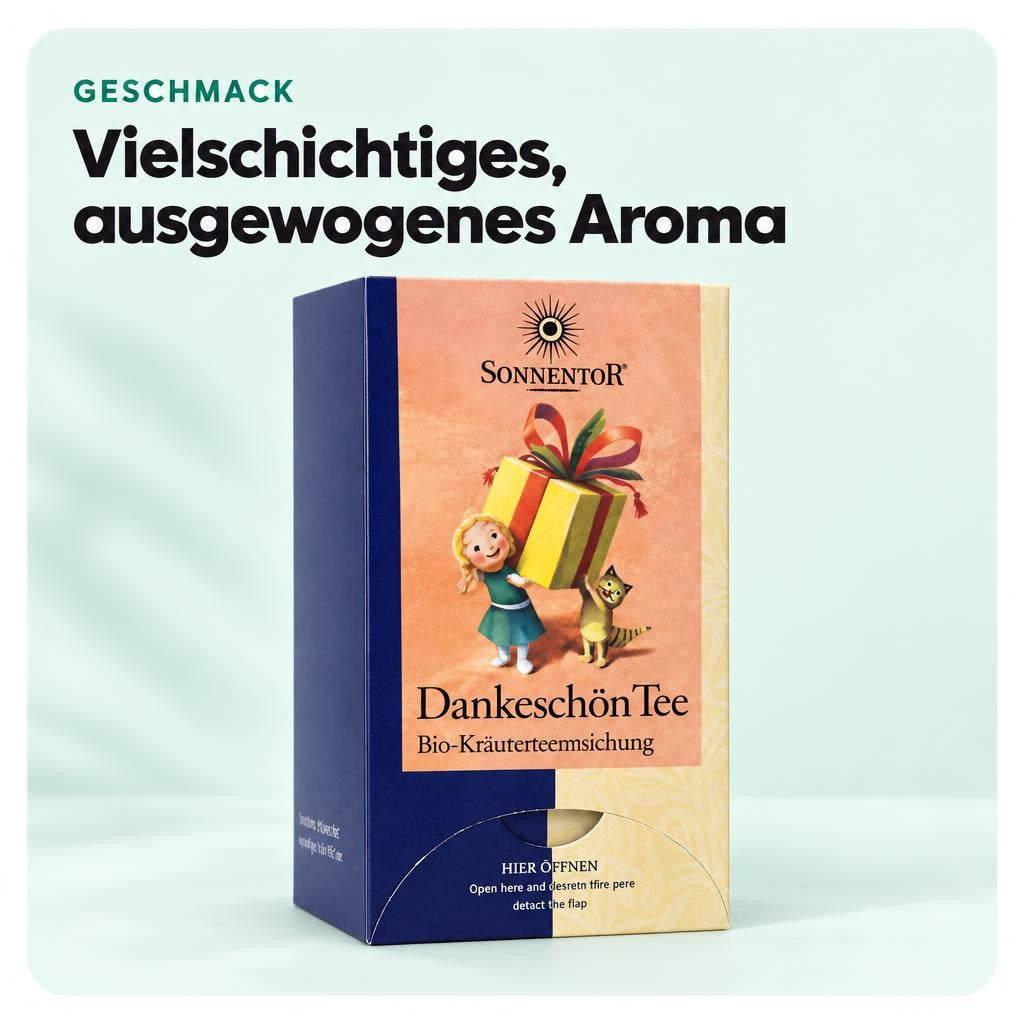 Vielschichtiges, ausgewogenes Aroma