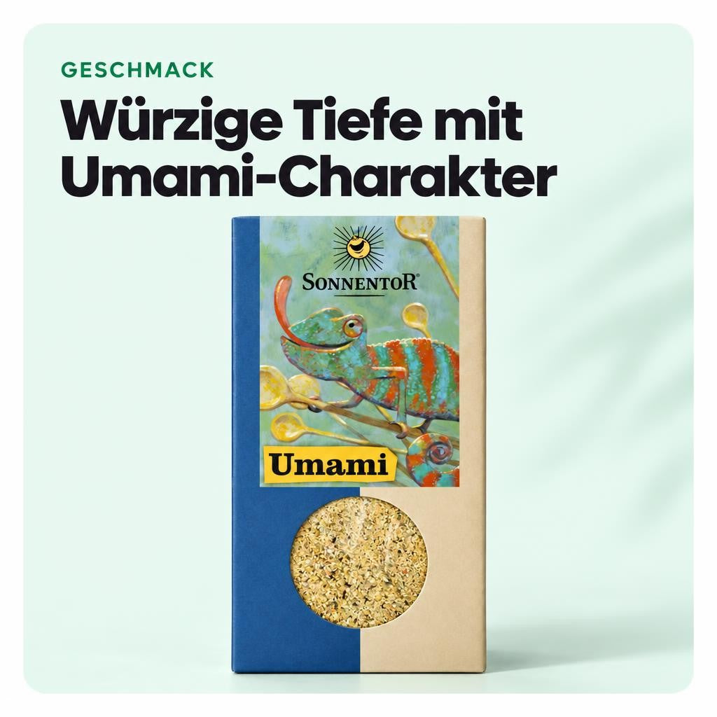 SONNENTOR bio Gewürzzubereitung, Umami ab 60g – Bild 4