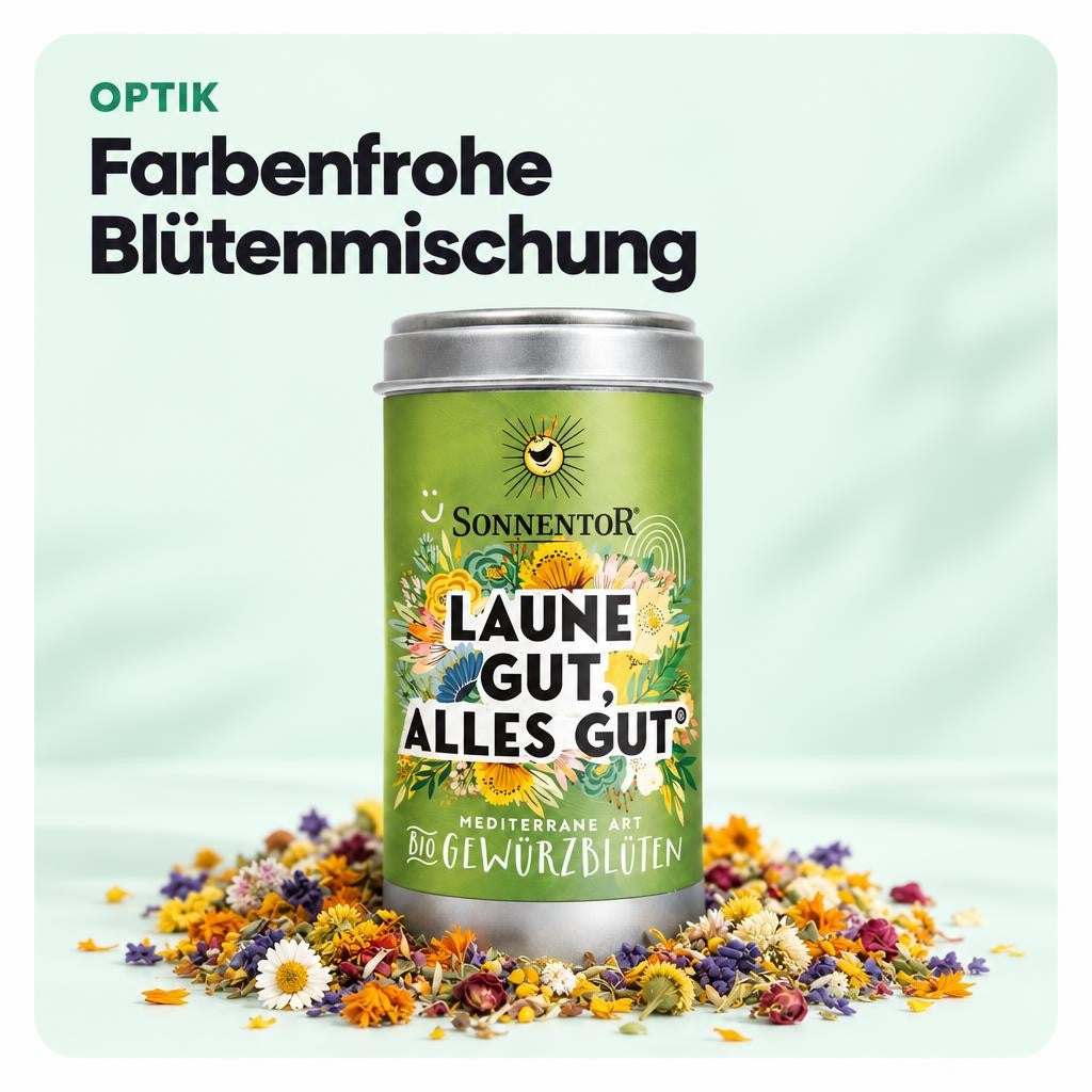 Farbenfrohe Blütenmischung
