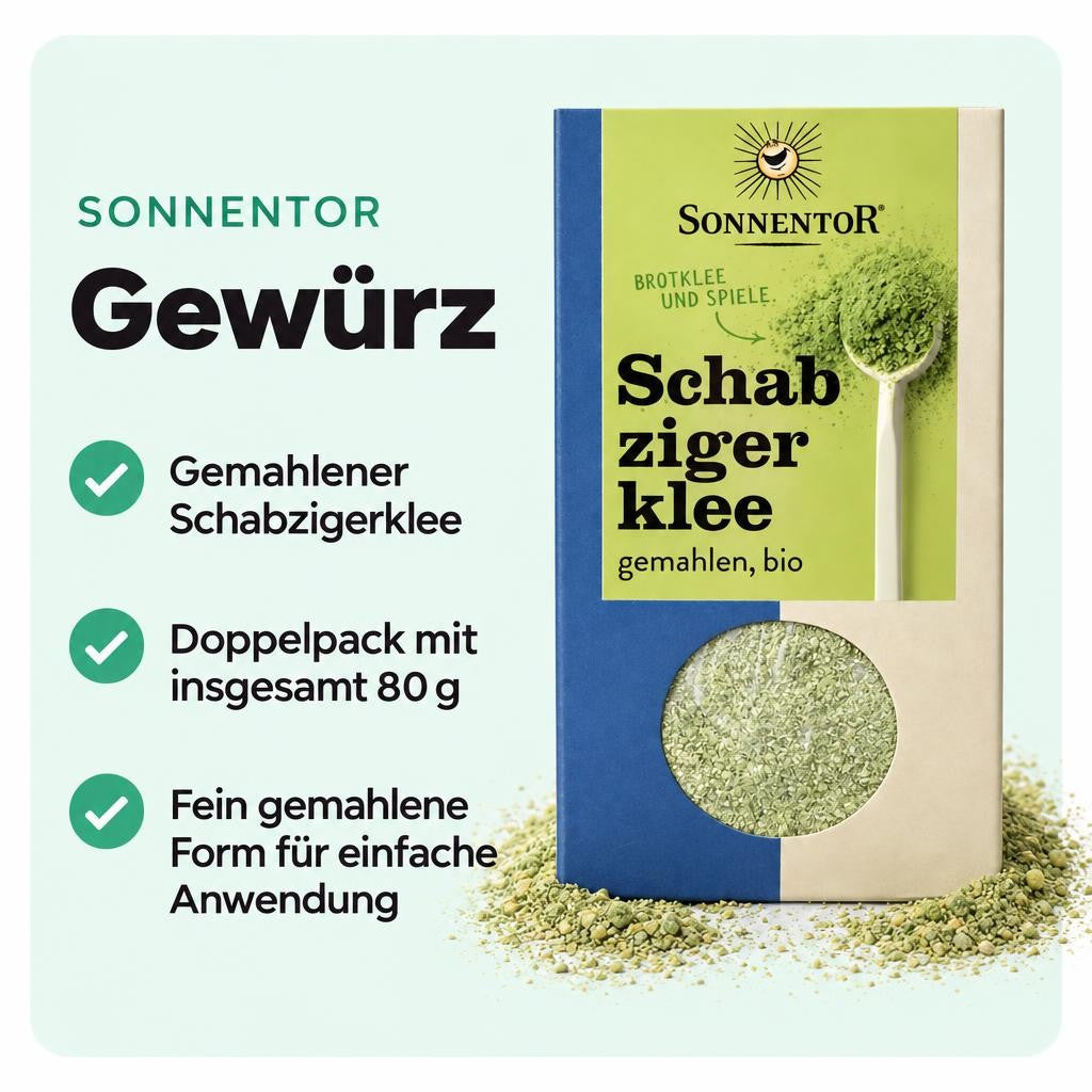 Sonnentor Bio Schabzigerklee gemahlen - 2x40g – Bild 2