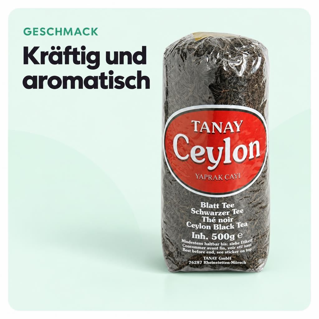 Tanay Ceylon, Schwarzer Tee - 500g – Bild 4