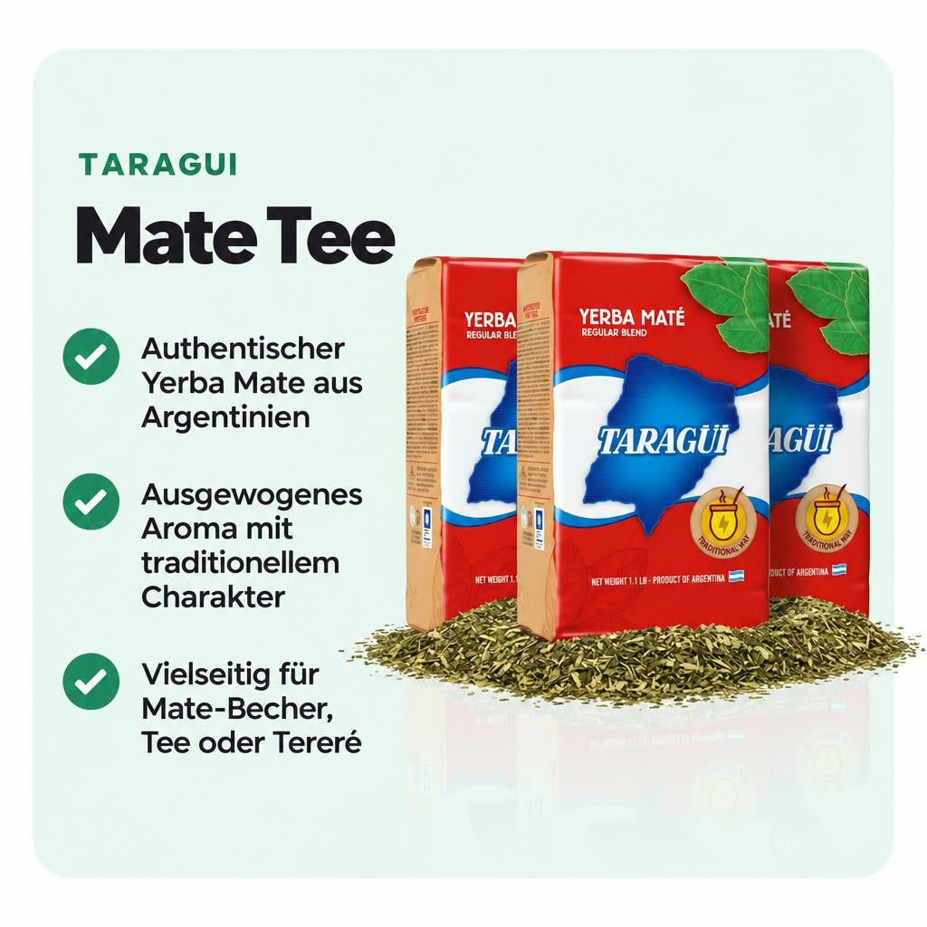 Taragui - Mate Tee aus Argentinien Yerba Mate 500g – Bild 2