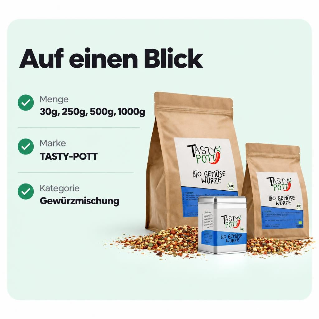 Tasty Pott Bio Gemüse Würze - im Beutel – Bild 3