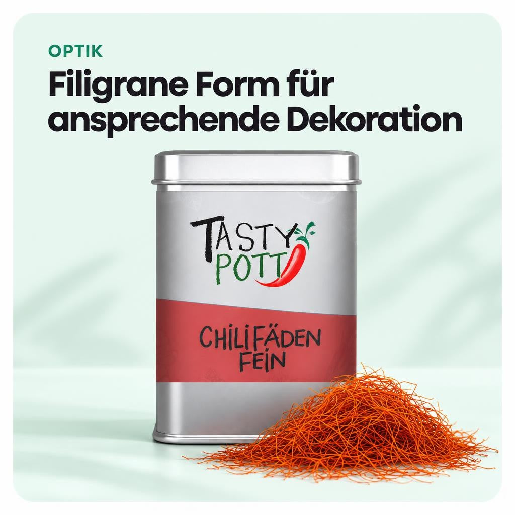 Tasty Pott Chili Fäden fein - 10g Dose – Bild 4