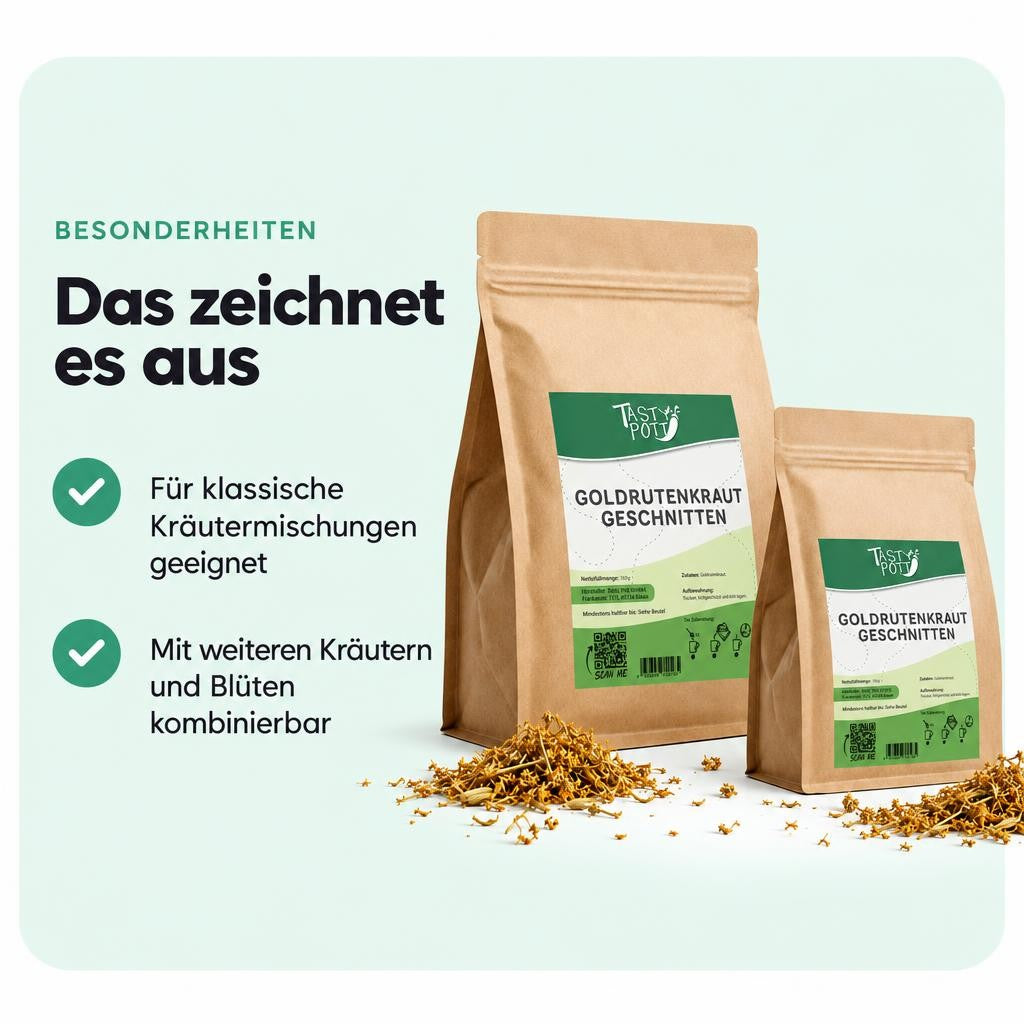 Tasty Pott Goldrutenkraut getrocknet & geschnitten - im Beutel – Bild 5
