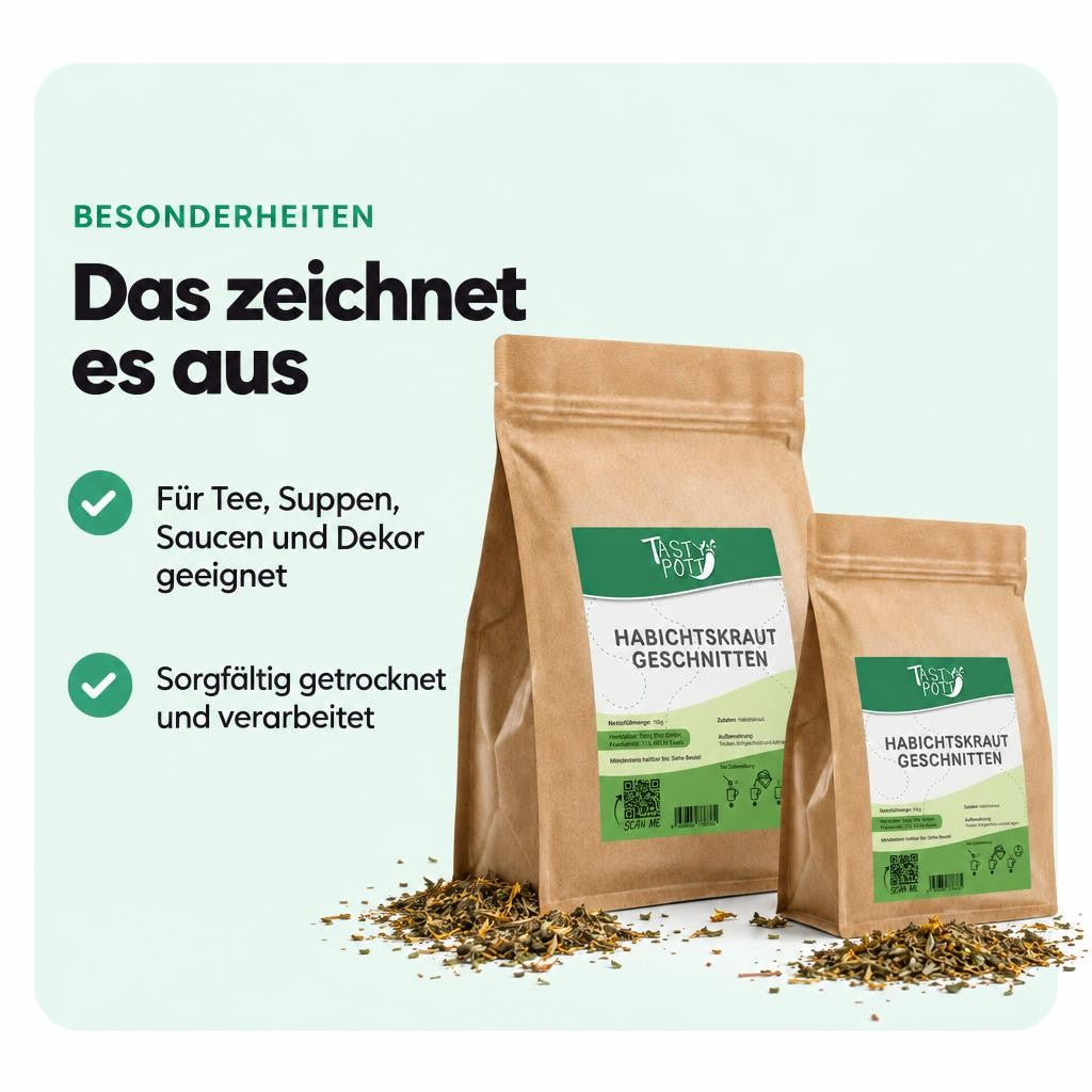 Tasty Pott Habichtskraut getrocknet & geschnitten - im Beutel – Bild 5