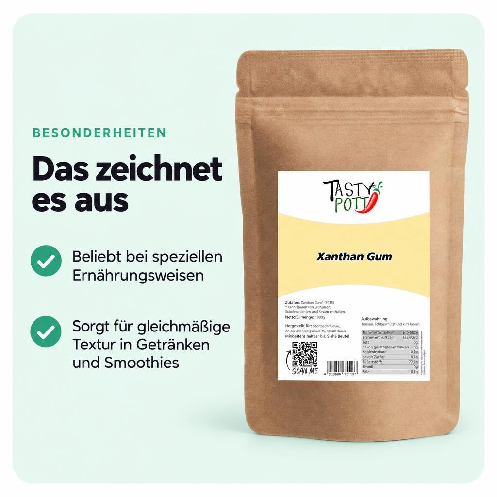 Tasty Pott Xanthan Gum - Bindemittel - im Beutel – Bild 5