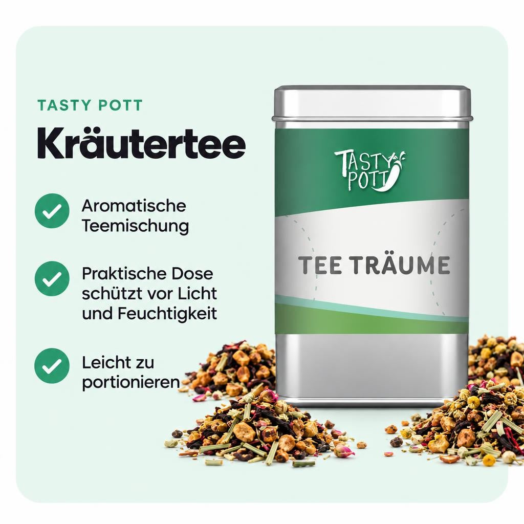 Tee Träume 20g Dose von Tasty Pott – Bild 2