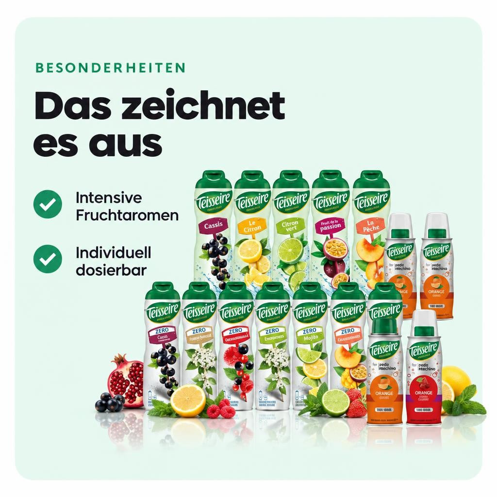Teisseire Sirup - verschiedene Sorten - 600ml – Bild 5