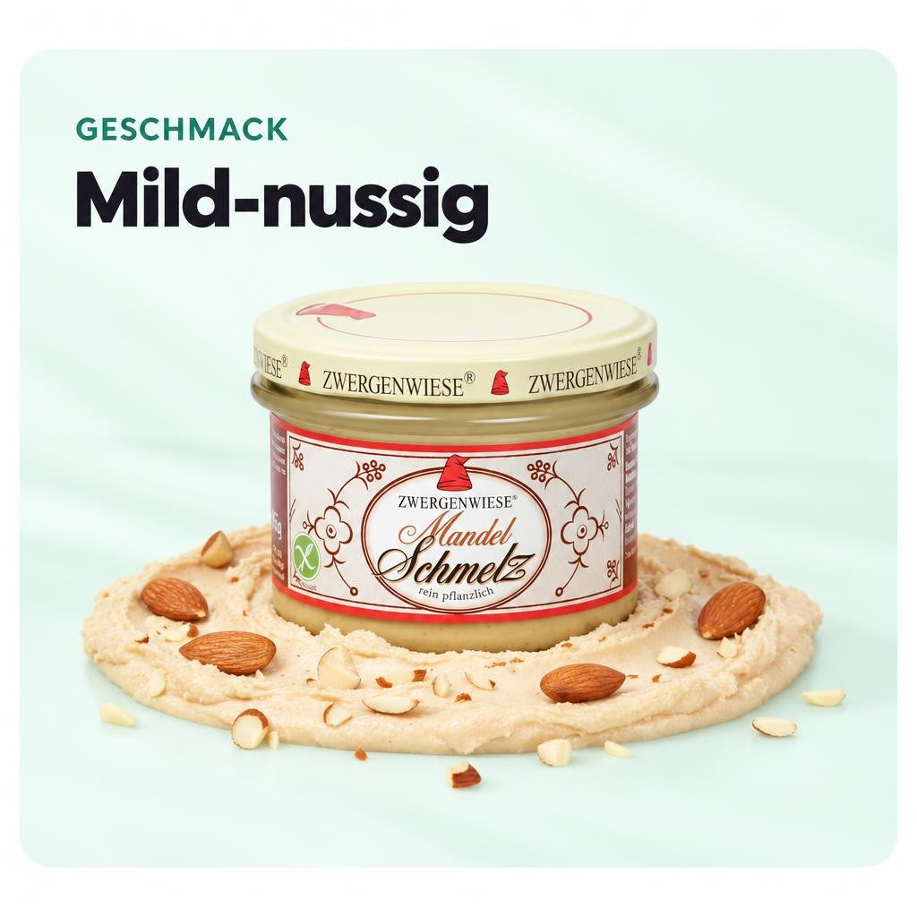 Zwergenwiese Bio Mandelschmelz 150g – Bild 4